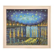 Reflections of the Night - Painting on Canvas