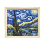 Starry Night Reimagined - Painting on Canvas