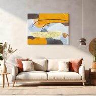 Energy in Motion: Abstract Hues - Painting on Canvas - Image 2