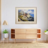 Seaside Serenity  - Painting on Canvas - Image 3