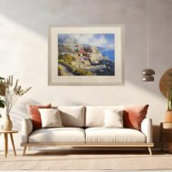 Seaside Serenity  - Painting on Canvas - Image 2