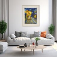 Café Terrace: A Tribute to Van Gogh - Image 2