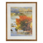 Autumn's Embrace - Painting on Canvas