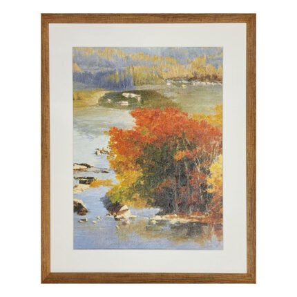 Autumn's Embrace - Painting on Canvas