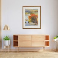 Autumn's Embrace - Painting on Canvas - Image 3