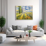 Fields of Tranquility - Painting on Canvas - Image 2