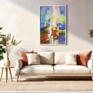 Colorful Flow -Painting on Canvas - Image 2