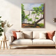 Whispers of the Falls - Painting on Canvas - Image 3