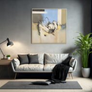 Silent Expression - Painting on Canvas - Image 3