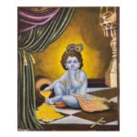 Makkhan Chor - Painting on Canvas