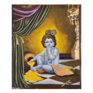 Makkhan Chor - Painting on Canvas