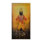 Vithoba's Blessing - Texture on Canvas