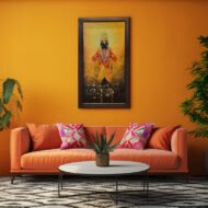 Vithoba's Blessing - Texture on Canvas - Image 3