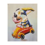 Paws on the Road - Painting on Canvas