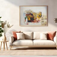 Bold Dimensions - Painting on Canvas - Image 2