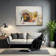 Bold Dimensions - Painting on Canvas - Image 3