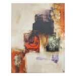 Fiery Fusion - Print on Canvas