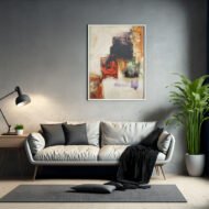 Fiery Fusion - Print on Canvas - Image 3