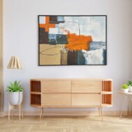 Structured Flow - Painting on Canvas - Image 3