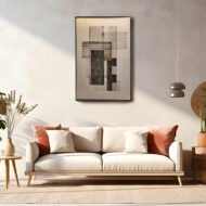 Harmony in Monochrome - Painting on Canvas - Image 2