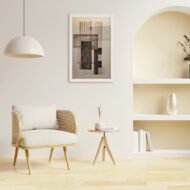 Harmony in Monochrome - Painting on Canvas - Image 3