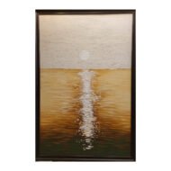 Golden Reflections - Painting on Canvas