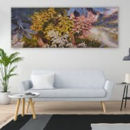 Nature's Palette - Oil on Canvas - Image 2