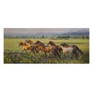 Galloping Grace - Oil on Canvas - Image 4